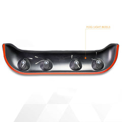 4X4 Car Black Housing NEO Clear Lens Off-Road Roof Top Mounted Rally Fog Light Lamp White