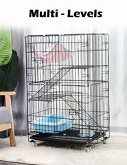 3 Level Rabbit Bird Cage Ferret Parrot Aviary Cat Rat Aviary Budgie Hamster Pet Cages Castor XL