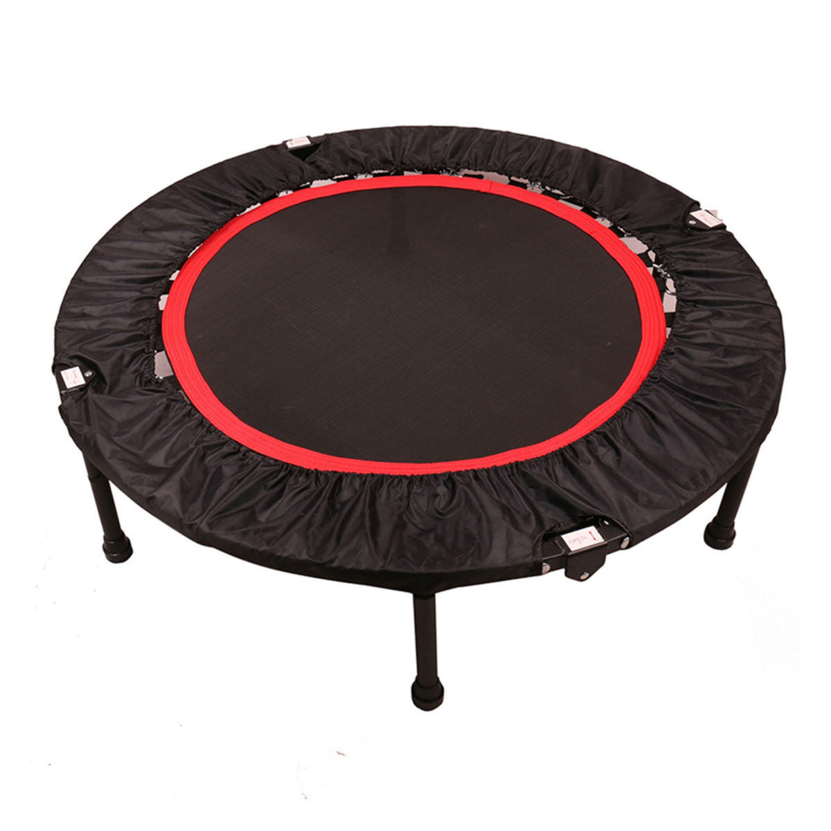40" Mini Trampoline Handrail Exercise Workout Cardio Rebounder Indoor Super Load