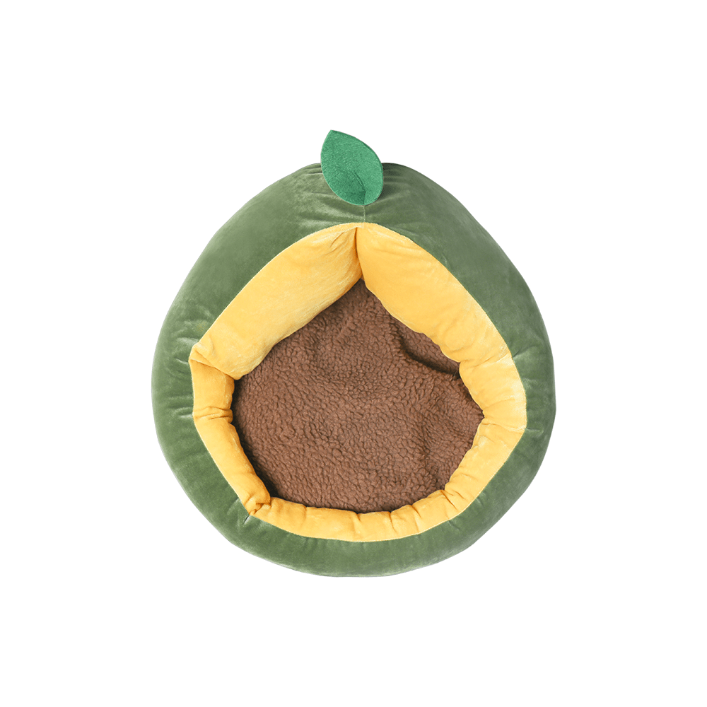 Pidan Pet Nest Avocado Nest Cat Kitty Pet Bed Soft Cute Cat Bed House Green