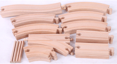 Wooden Train Table Tracks Children Pretend Play Set Toy Kids Toddlers Thomas 60s