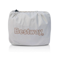 Bestway Restaira Single Air Bed Inflatable Mattress Built-in Electric Pump Camp