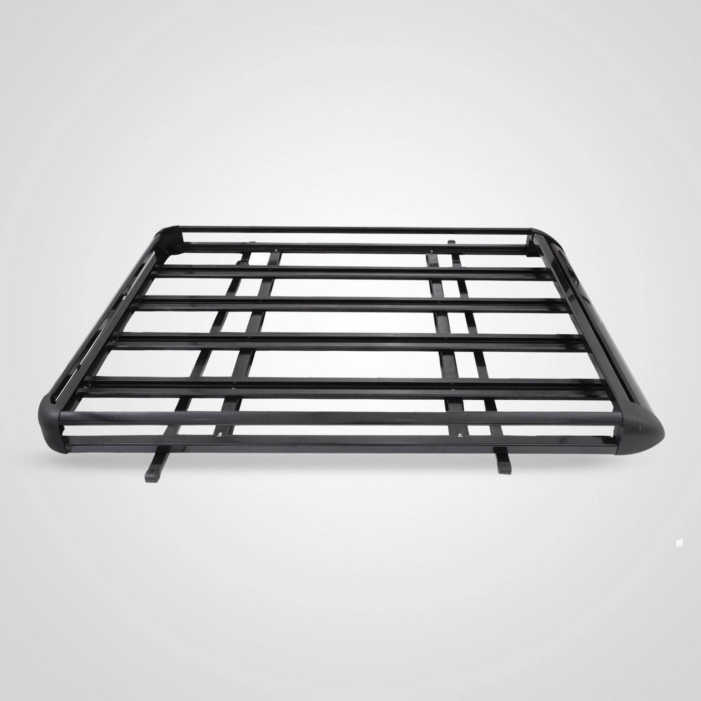 1.4M Aluminium Alloy Car 4WD 4x4 Roof Rack Basket Cargo Luggage Carrier Box Bar Black