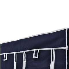 5 Shelves Brand New Easy to assemble Portable Wardrobe - navy
