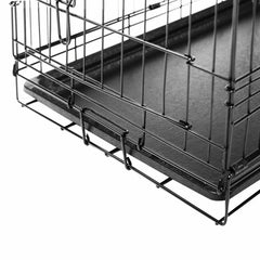 Collapsible Pet Dog Cage Wire Metal Crate Kennel Portable Puppy Cat Rabbit House