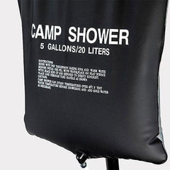 Pop Up  Portable Privacy Shower room Tent &20L Outdoor Camping Water Bag Camp Set - blue