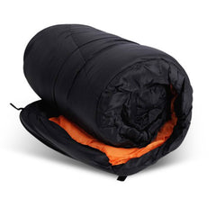-15??C Outdoor Camping Sleeping Bag Thermal Tent Hiking Winter Compact Orange