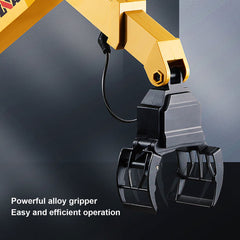 Huina RC Timber Grab Dumper Truck Lift Hoist 1/14 Construction Vehicle Kids Toy