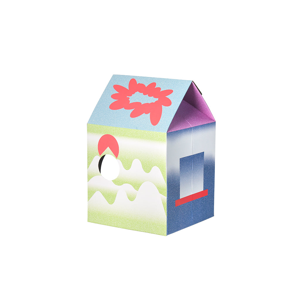 Pidan Cat Kitten Scratcher house CAT HUT Corrugated Cardboard Scratching Board
