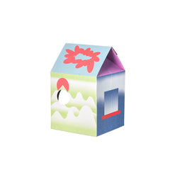 Pidan Cat Kitten Scratcher house CAT HUT Corrugated Cardboard Scratching Board