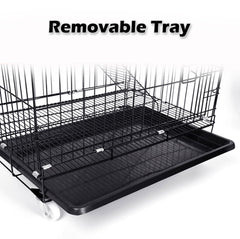 3 Level Rabbit Bird Cage Ferret Parrot Aviary Cat Rat Aviary Budgie Hamster Pet Cages Castor Wheel