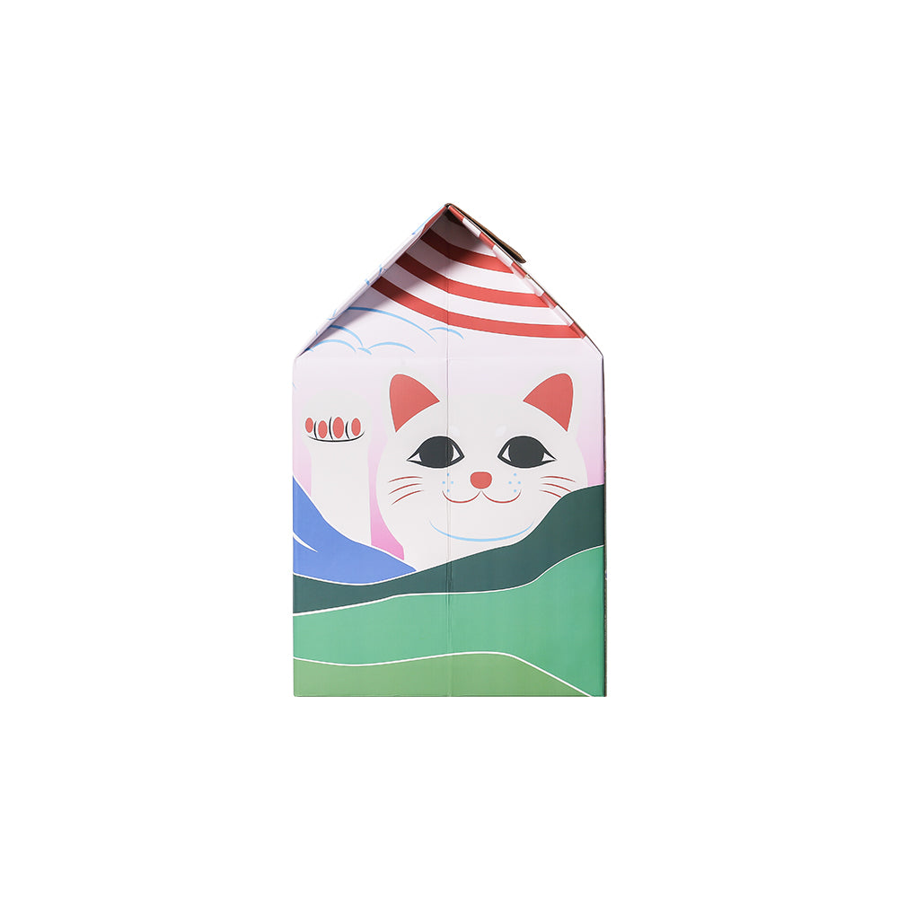 Pidan Cat Kitten Scratcher house CAT HUT Corrugated Cardboard Scratching Board