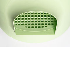 Pidan Igloo Snow House Portable Hooded Cat Toilet Litter Box Tray House with Scoop - green