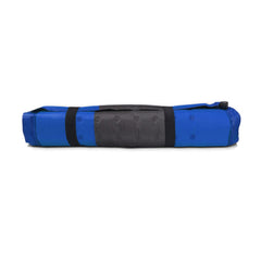 Double Self Inflating Mattress Sleeping Mat Air Bed Camping Hiking Joinable - blue