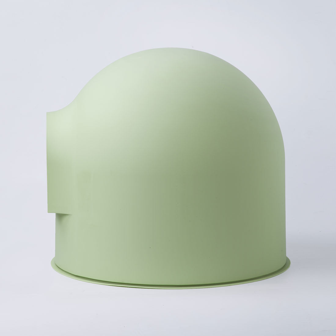 Pidan Igloo Snow House Portable Hooded Cat Toilet Litter Box Tray House with Scoop - green