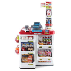 Supermarket Play Set Grocery Shopping Pretend Role Play w/ Trolley