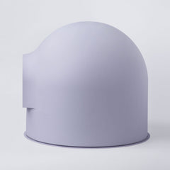 Pidan Igloo Snow House Portable Hooded Cat Toilet Litter Box Tray House with Scoop - purple
