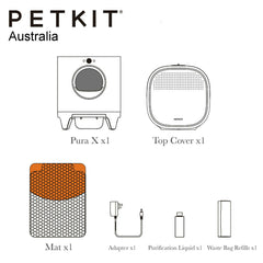 PETKIT PURA X Smart Automatic Self Clean Cleaning Cat Kitten Pet Litter Box Tray