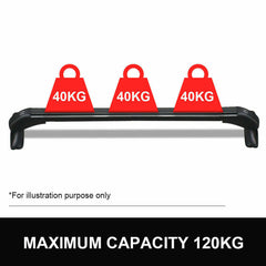 115cm Universal Car Roof Racks Carrier Adjustable Cross Bars Aluminium Alloy Lockable