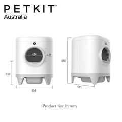 PETKIT PURA X Smart Automatic Self Clean Cleaning Cat Kitten Pet Litter Box Tray