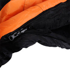 Outdoor Camping Sleeping Bag Thermal Tent Hiking Winter Compact Orange -15°C