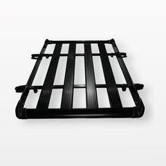 Aluminium Alloy Car 4WD 4x4 Roof Rack Basket Cargo Luggage Carrier Box Bar - black