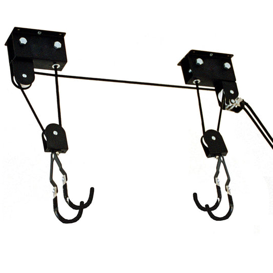 [Outdoor Living], [Pets], [Kids Toy] - BargenePremium Storage Hoist Surfboard Kayak Bicycle Rack Bike Lift Ceiling Hook Hanger