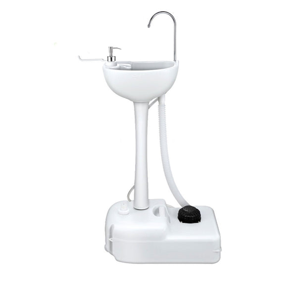 Camping Portable Sink Wash Basin Stand Food Event Building 19L Water Capacity