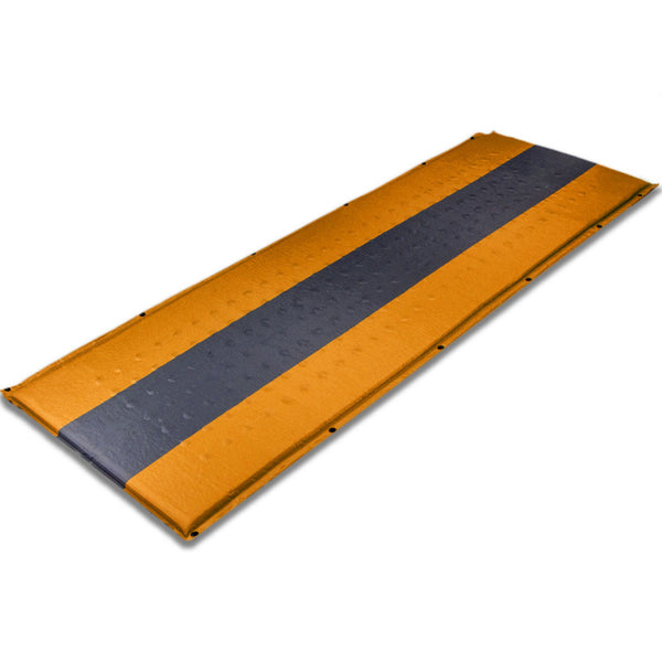 Self Inflating Mattress Sleeping Pad Mat Air Bed Camping Camp Hiking Joinable Orange