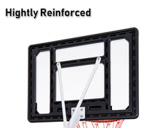 Portable Basketball Hoop Stand System Height Adjustable Net Ring Kids Junior
