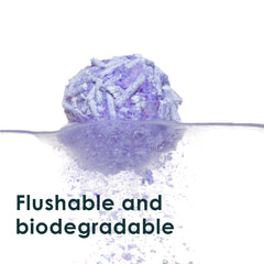 ZODIAC Fruity Biodegradable Flushable Tofu Cat Kitten Litter Blueberry 28L