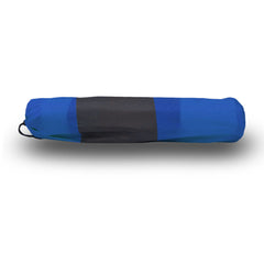 Double Self Inflating Mattress Sleeping Mat Air Bed Camping Hiking Joinable - blue