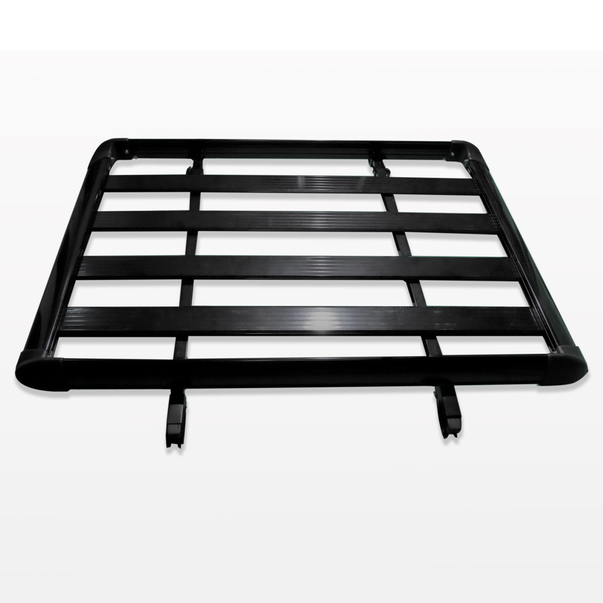 1.4M Aluminium Alloy Car 4WD 4x4 Roof Rack Basket Cargo Luggage Carrier Box Bar Black