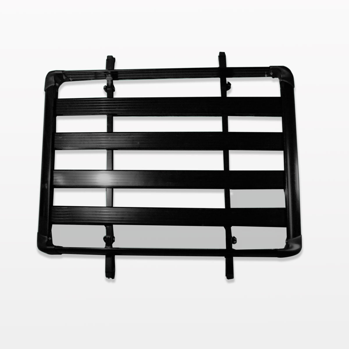 1.4M Aluminium Alloy Car 4WD 4x4 Roof Rack Basket Cargo Luggage Carrier Box Bar Black