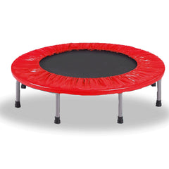 Mini Trampoline Jogger Rebounder Home Gym Workout Fitness - red