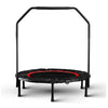 40" Mini Trampoline Handrail Exercise Workout Cardio Rebounder Indoor Super Load