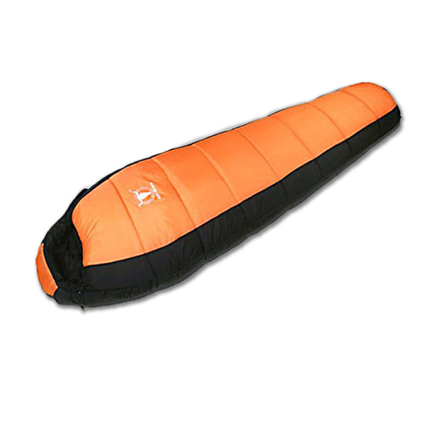 '-15??C Outdoor Camping Sleeping Bag Thermal Tent Hiking Winter Compact Orange 