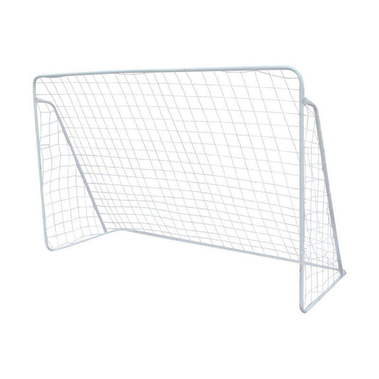 Portable Soccer Goal Post Net Steel Frame Outdoor Football Training Aid Practice