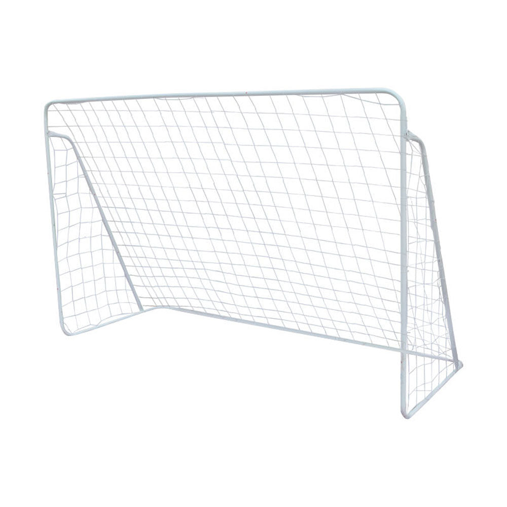 Portable Soccer Goal Post Net Steel Frame Outdoor Football Training Aid Practice