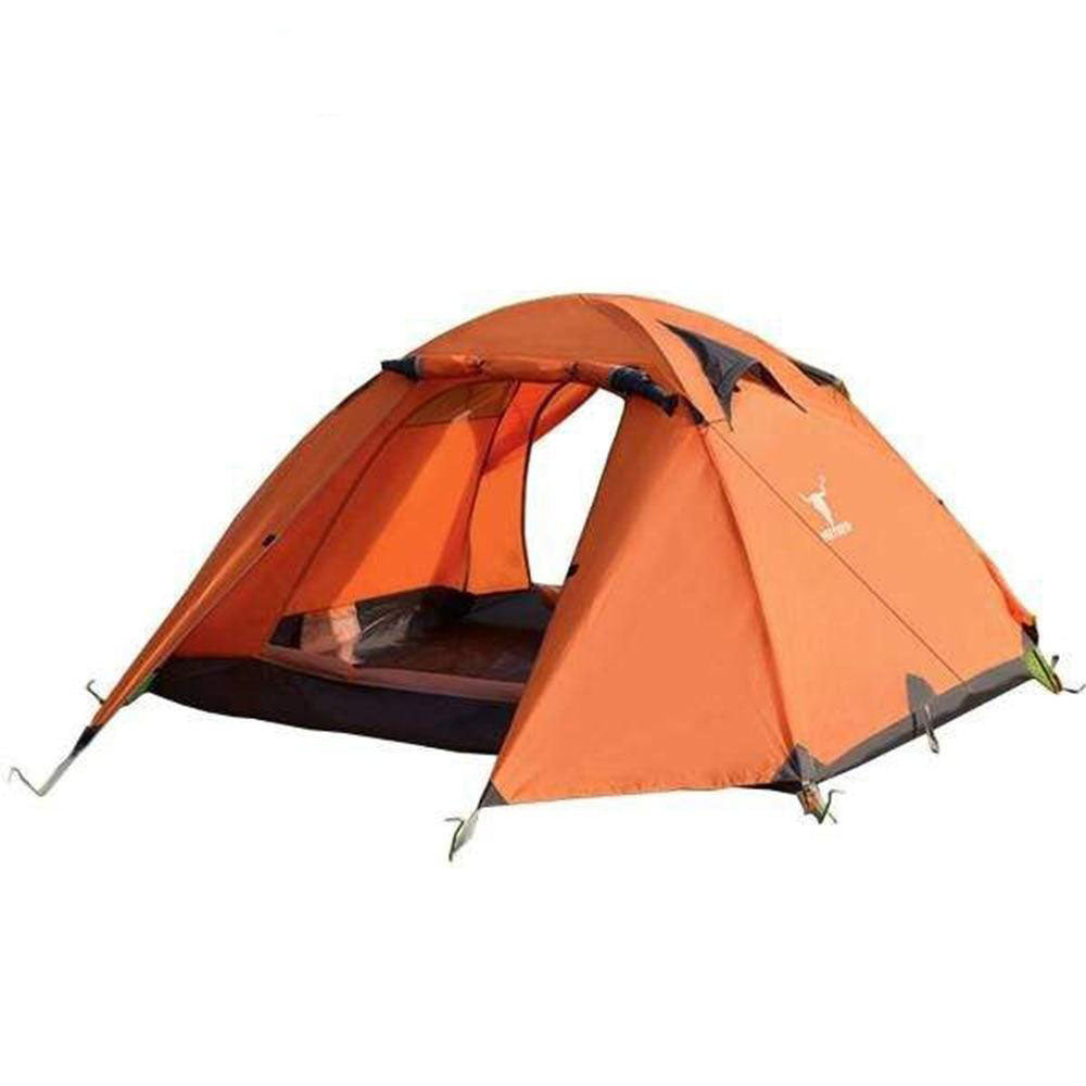 Copy of 2 Person Portable Outdoor Lightweight Cycling Hiking Backpacking Camping Waterproof Tent - Orange