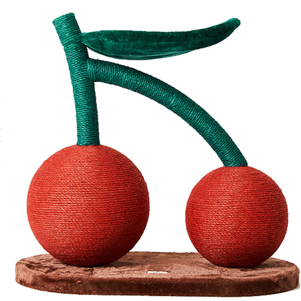 Vetreska Cat Kitten Scratcher Double Cherry Tree Climbing Scratching Board Gym