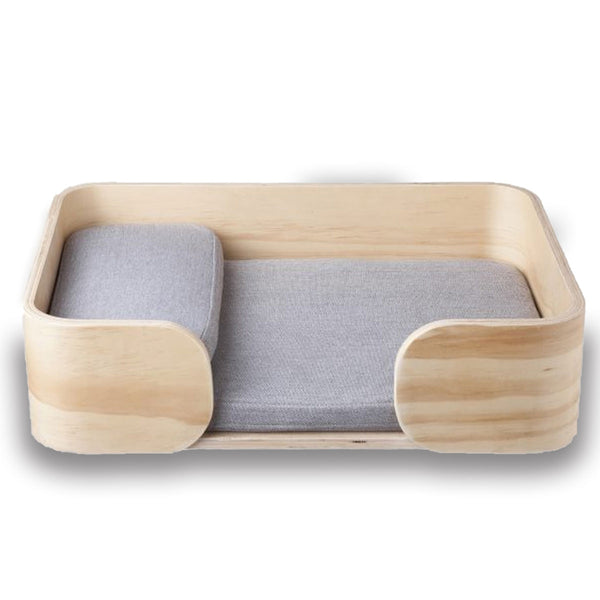 Pidan Rectangle Wooden Cat Bed