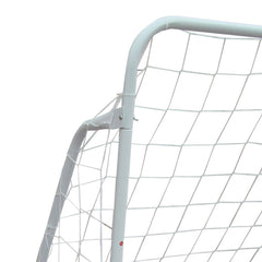 Portable Soccer Goal Post Net Steel Frame Outdoor Football Training Aid Practice