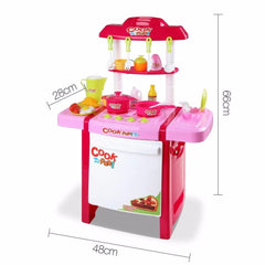 Birthday Cake Shop Pretend Role Play Dessert Toys Set Scanner Cash Register