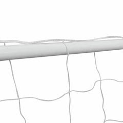 Portable Soccer Goal Post Net Steel Frame Outdoor Football Training Aid Practice