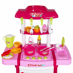 Birthday Cake Shop Pretend Role Play Dessert Toys Set Scanner Cash Register