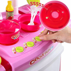 Birthday Cake Shop Pretend Role Play Dessert Toys Set Scanner Cash Register