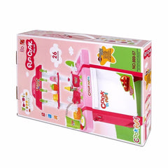 Birthday Cake Shop Pretend Role Play Dessert Toys Set Scanner Cash Register