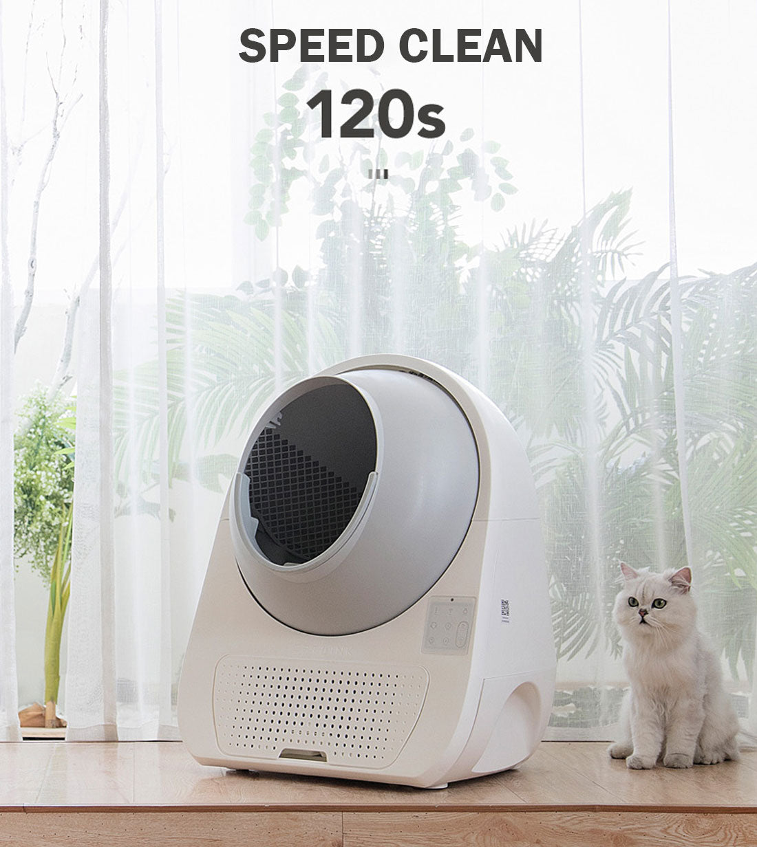 CatLink Scooper Smart Automatic Self Clean Cleaning Cat Kitten Litter Box Young Version
