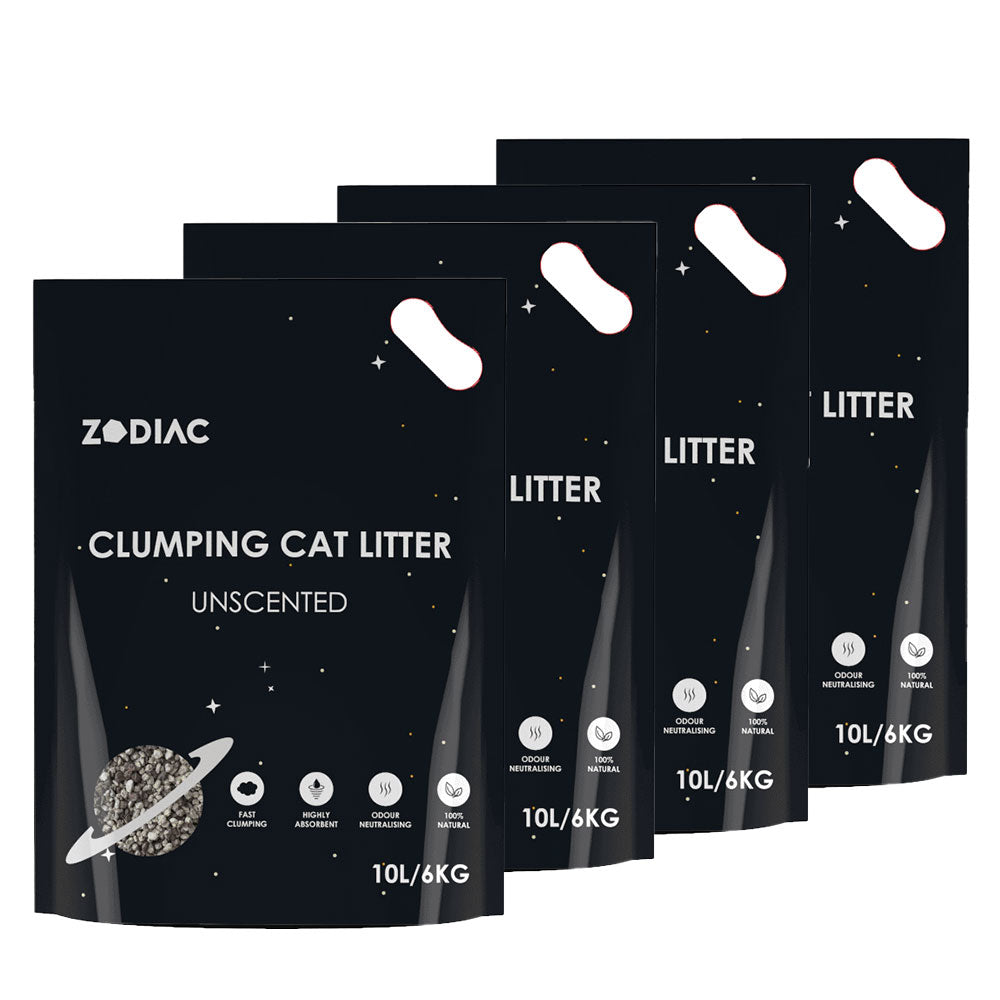 Zodiac Premium Dust Free Clumping Bentonite Cat Litter Unscented